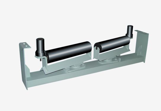 全自動(dòng)下調(diào)心托輥組(帶防偏輪)